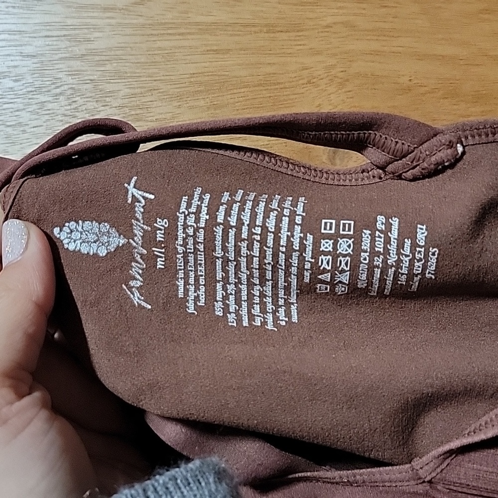 NWOT Free People Good Karma Onsie size m/l - Picture 3 of 6